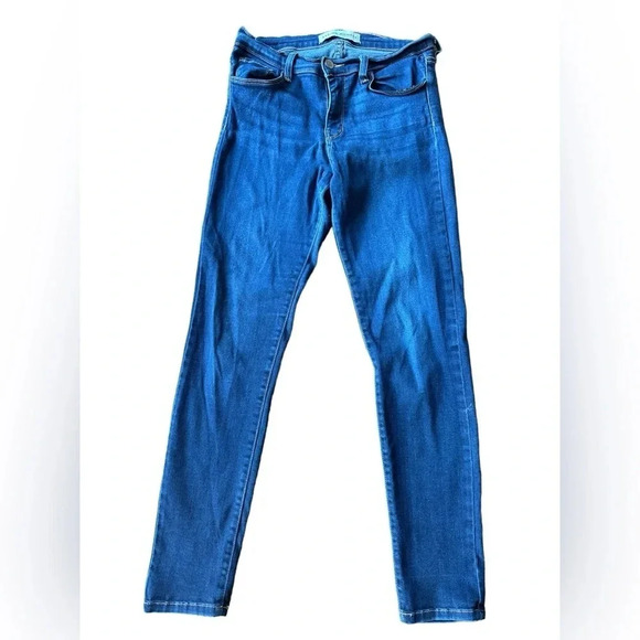 Flying Monkey Dark Wash Low Rise Denim Skinny Jeans Size 27 - Picture 1 of 6